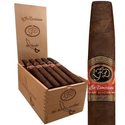 La Flor Dominicana (LFD) Air Bender Chisel Maduro (6½ x 54)