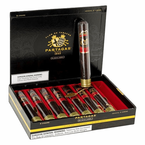 Partagas Black Label Crystal Tubo (Robusto) (5½ x 50)