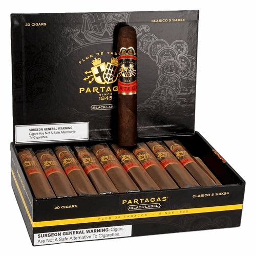 Partagas Black Label Clasico (Robusto) (5¼ x 54)