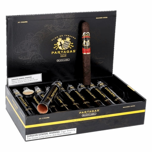 Partagas Black Label Maximo Tubo(Toro) (6 x 50)