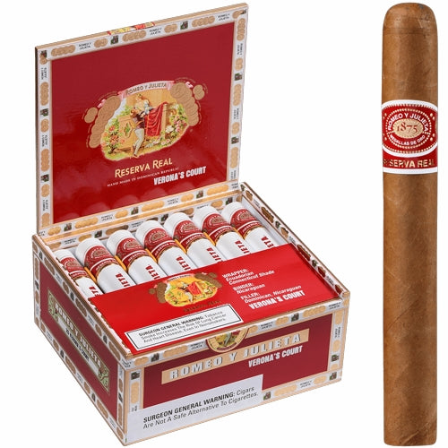 Romeo y Julieta Reserva Real Verona's Court Tube Corona (5.5