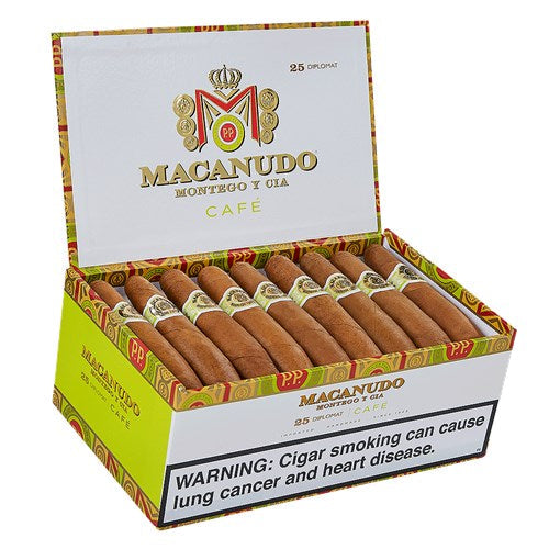 Macanudo Cafe  Diplomat (Perfecto) (4½ x 38)