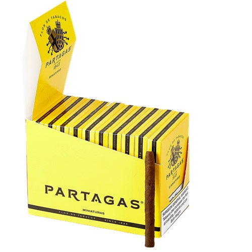 Partagas Miniaturas (Cigarillo) (3¾ x 24)