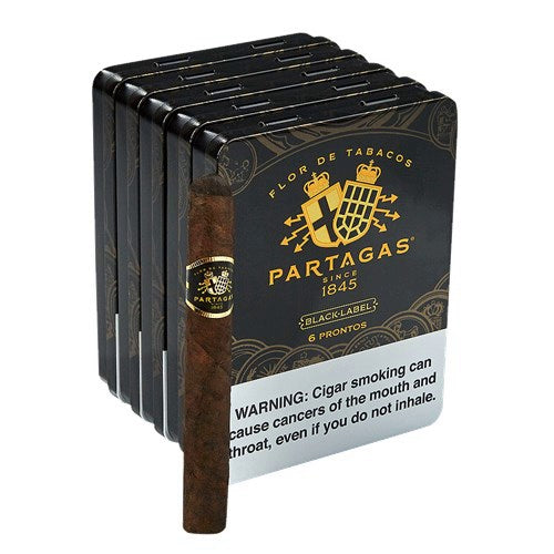 Partagas Black Label Pronto (Cigarillo) (4³⁄₁₆ x 36)