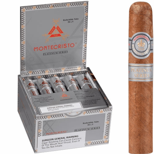 Montecristo Platinum Series Rothchilde Tubo (5 x 50)