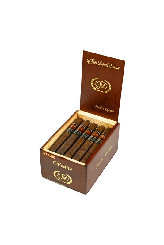 La Flor Dominicana (LFD) Double Ligero Chiselito Maduro (5 x 44)